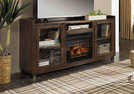 Starmore Brown Xl Tv Stand W Fireplace
