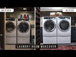 Extreme Basement Laundry Room Makeover