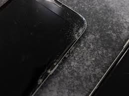 Broken Mobile Phone Screen
