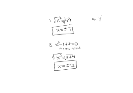 Solved Solving Quadratic Equation By