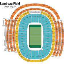 lambeau field seating chart