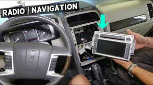 radio cd player navigation removal