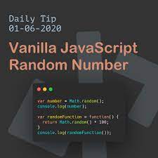 vanilla javascript random number hashnode
