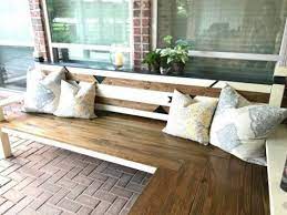 Diy Outdoor Corner Bench Build I Love