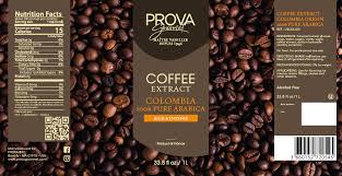 pure arabica colombian coffee extract