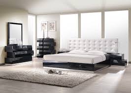Milan Bedroom Set In White And Black