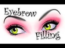 how to fill in your eyebrows you