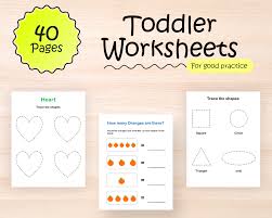 These worksheets include among others: Toddler Worksheets 40 Printable Worksheets Tracing Worksheets Numbers Shapes Pdf Your Home Teacher