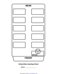 3 seating chart template free