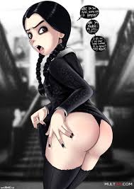 Wednesday Addams (Hump Day) porn comic 