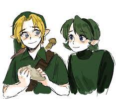 Saria and link