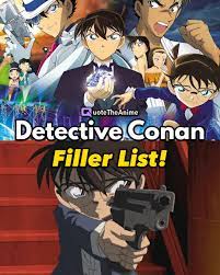 Detective conan filler list