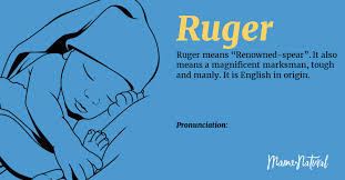 ruger name meaning origin pority