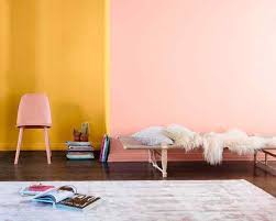 Pink Two Colour Combination For Bedroom