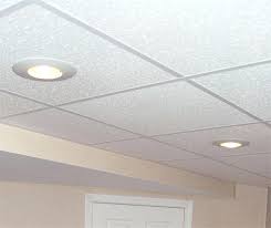Ceiling lights that provide inadequate lighting can be converted to recessed lights. Drop Ceiling Recessed Lighting Suspended Installation Led Lights Dropped Ceiling Drop Ceiling Lighting Installing Recessed Lighting