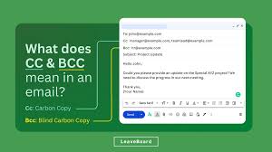 what does cc and bcc mean in email and