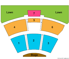 Sandy City Amphitheater Seating Chart