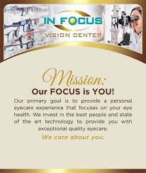 In focus eye care llc is a optometrist center in indiana, pennsylvania. Eye Doctor In Piscataway Nj Optometry In Focus Vision Center