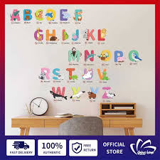 26 Alphabet Letters Wall Stickers Early