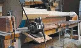 monster posts on a built lathe