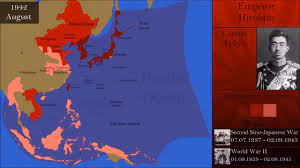 History map of the japanese empire: History Of The Japanese Empire Every Month Youtube