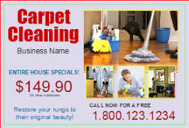 cleaning service postcards designsnprint