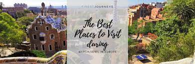 the best places to visit during march