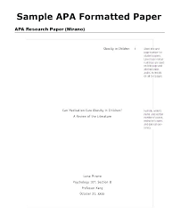 Apa 6th Edition Format Microsoft Word Paper Template Thaimail Co