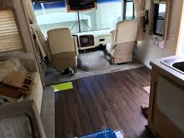 rv installing new carpeting