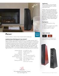 martinlogan preface home theater system
