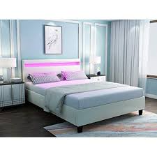mecor queen size led bed frame 8