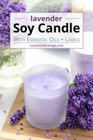 Diy Lavender Candle Recipe With Soy Wax