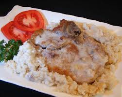 baked pork chops with rice recipe