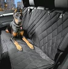 Quilted Pet Dog Rear Seat Cover