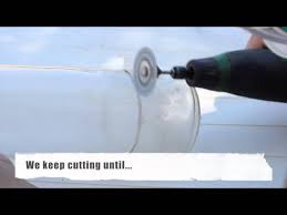 How To Cut A Glass Bottle Diy