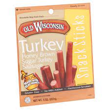 old wisconsin turkey snack sticks