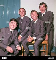 GERRY AND THE PACEMAKERS Sixties pop group led by Gerry Marsden seated at  right Stock Photo - Alamy