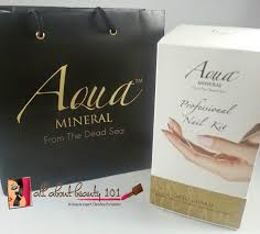 aqua mineral professional nail kit