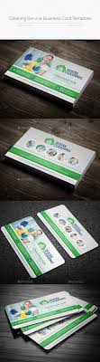 cleaning service business card template