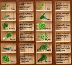 Image Result For Herb And Spice Compatibility Chart Spices