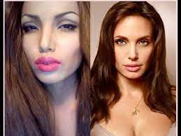 angelina jolie make up transformation