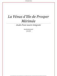 Fichier La Vénus D'ille | PDF