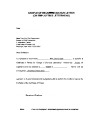 How To Write Recommendation Letter On Letter Headed Paper
