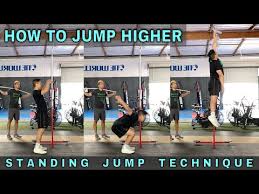 standing jump technique how to jump