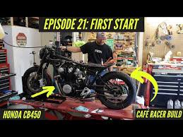 honda cb450 cafÉ racer build vol 21