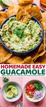 easy guacamole recipe dinner then