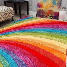 vibrant multicoloured colourful rug