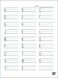 Free Printable Handwriting Worksheet Alphabet Practice