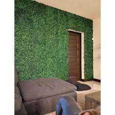 12 Packs 20 In X 20 In Faux Grass Wall Panels High Density Boxwood Panels For Outdoor Indoor Home Decor