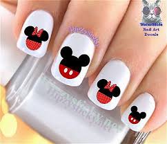 nail art 626 mickey minnie ears 1